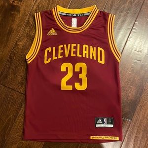 Boys Lebron James Cleveland Cavaliers Jersey, Size Small